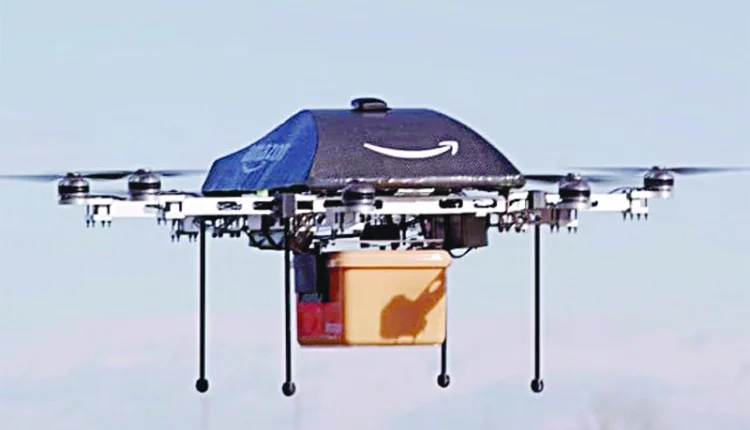 ایمازون کا برطانیہ میں جلد ڈرون ڈیلیوری شروع کرنے کا فیصلہ