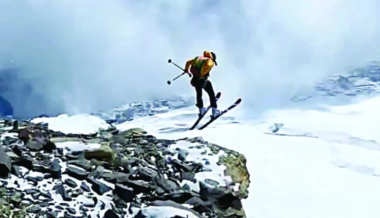 برطانوی شہری نے بلند ترین سطح سے اسکینگ کرکے عالمی ریکارڈ قائم کردیا