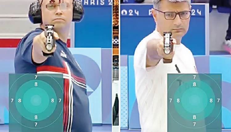 پیرس اولمپکس؛ شوٹنگ کے آلات استعمال کیے بغیر چاندی کا تمغہ جیت لیا