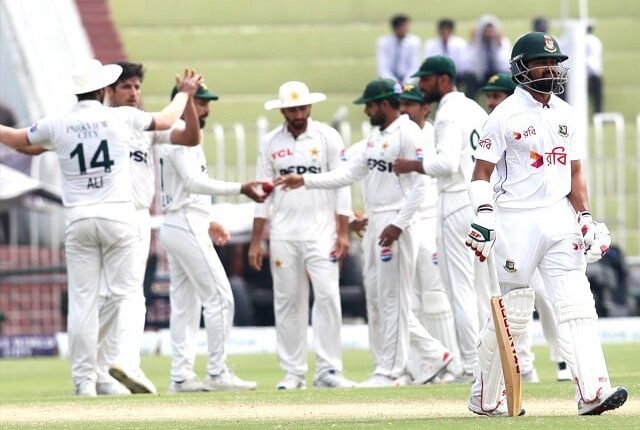 بنگلادیش کی تاریخی فتح؛ پہلی بار پاکستان کو ٹیسٹ فارمیٹ میں کلین سوئپ کردیا